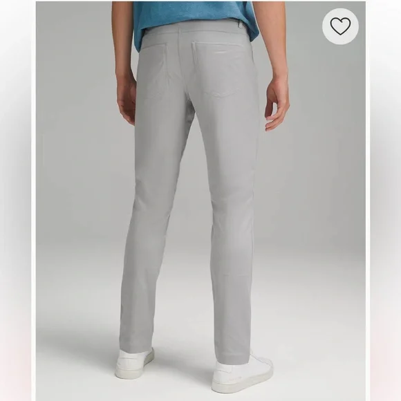 ⚡️MUST GO free ship! Lululemon ABC Slim Fit 5Pocket Pant Warpstreme Gray 30W 30L